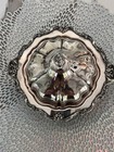 Wallace Baroque Silverplate Butter   Caviar Server With Ice Compartment   Line