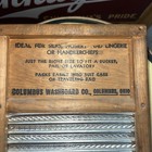 Vintage Small Washboard Dubl Handi Columbus Co  Oh Old Farmhouse Cute