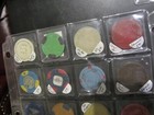 Huge Lot Of 62 Casino Poker Chip Collection Vintage Antique Chips Amazing