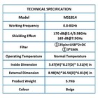Manual Rf Shielded Test Enclosure 0 8-8ghz Rf Shield Box Emi Chamber 4g 5g wifi