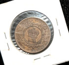 Canada New Brunswick 1864 Large Cent Km 6 Xf