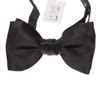 Italo Ferretti Nwt Vertical Pleat Cummerbund   Bow Tie Set Adjustable Size Black