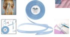 36 Yards Of Light Blue Satin Ribbon 1 4 Inch - Essential For Weddings   Crafting