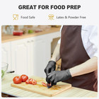Black Vinyl Gloves  Food Grade Gloves Disposable Latex Free   Powder Free  Guant