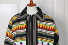 Vintage Handmade Seminole Indian Patchwork Jacket Native American Chest 48 