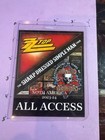 Lynyrd Skynyrd zz Top Commemorative All Access  Backstage Pass  And Lanyard