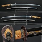 Japanese Samurai Sword Antique Wakizashi Koshira Mumei  unsigned  20 94 In