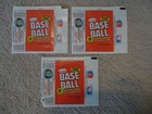  58   Baseball Wrapper Lot  Fleer 1981   Fleer Stickers 1979 1980 1981 1987