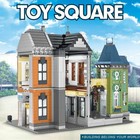 Moc Toy Store Square Modular Building Block Set 5477 Pcs Birthday Toy Gift