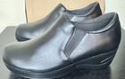 Womens Size 9 New Nurse Black Clogs Slip On Padded Arch Support Comfort No Slip
