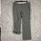 Rei Pants 6 Petite Women s Cargo Roll-tab Hiking Camping Outdoors Stretch Light