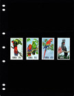  9 20 Scott Value  - 1991 Samoa Parrots Birds South Pacific Lory  Cv Mnh Nh Umm