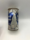 Old 12oz   Silver Cream   Flat Top Beer Can Menomonee Marinette Brewing Mich 