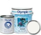 Zeron Olympic Pool Paint - 1 Gallon High-gloss Waterproof Epoxy For All Pools