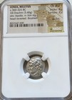 Ionia Miletus Apollo   Lion Drachm Ngc Ch Au Ancient Coin