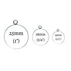 Football Glass Cabochon Charms  Jewelry Making Charms