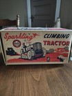 Marx Vintage 1950 s Tin Litho Wind Up  Tractor Works With Original Box 