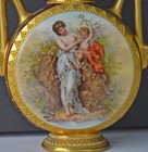 Royal Vienna Wagner Nymphe Amor Gold Encrusted Vase