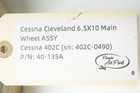 Cessna 420 Cleveland 6 5 X 10 Main Wheel Assembly  P n  40-135a