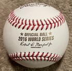 Gary Pressy Signed 2016 World Series Baseball Chicago Cubs Organist Champs Rare