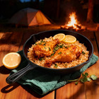 Ozark Trail 10 5  Pre-seasoned Cast Iron Skillet With Handle