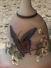 Fenton Blue Burmese Glass Bell  1418 2500