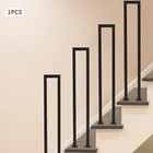 1m U-shaped Stair Handrail Metal Indoor Stair Railing Hand Rail For Garden