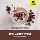 Meal Replacement Energy High Protein Shake mocha Cappuccino 11fl Oz Bottle 8pack