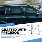 Brock Replacement Front Power Window Lift Regulator W motor  Left  open Box 