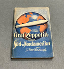 Rare 1930 Graf Zeppelin Dirigible Airship Flight Americas Aviation Travel Book