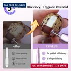 Electric Nail Drill File Kit Acrylic Gel Dip Powder Manicure Pedicure Tool