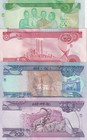 Ethiopia Set 4 Pcs 10 50 100 200 Birr 2012 2023 P 53 54 55 56 Unc