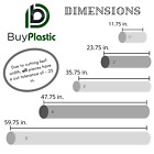 Delrin   Acetal Copolymer Rod  Various Diameters  Colors  And Lengths