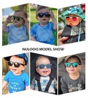 Flexible Polarized Baby Sunglasses With Strap  Uv Protection For 0-24 Months