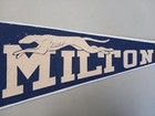 Large Milton West Virginia High School Pennant Greyhounds Charleston Huntington