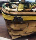Longaberger 2006 Small John Deere Basket With Fabric Liner