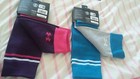 Nwt Girls Under Armour Leg Warmers Purple Or Blue 