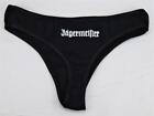 Jagermeister Black Sexy Panty Thong Women Size Small New