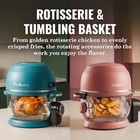 Fritaire Fritaire-01-b 5 Qt 9-in-1 Glass Air Fryer Digital Black