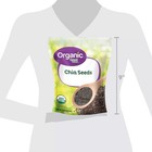 Great Value Organic Chia Seeds 32 Oz 907 g Usda Organic  Gluten-free