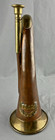 Vintage Brass   Copper U s  Military Bugle Reproduction Decoration 10 1 2 