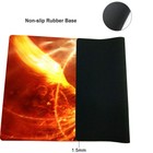 Custom Fire Phoenix Printed Art Card Game Playmat game Mousepad Ccg Mtg Play Mat