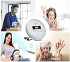 Portable Hott Cd Walkman Player Personal Compact Disc Headphones Lcd Usb In Car