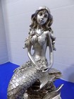 New Mermaid Figurine Statue Coastal Nautical Home Decor Little Mermaid
