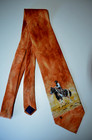 Rockmount Ranch Wear Silk Tie Ready To Rope No  435 Vtg Usa Limited Ed  123