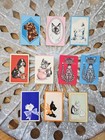 30 Vintage Dog And Cat Playing Cards  Puppies  Kitties  Kitten  Midcentury Card
