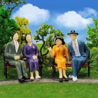 Evemodel 50pcs G Scale Model Figures 1 25 All Seated Painted People 4 Poses