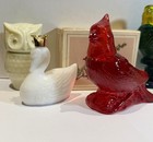 Vintage 70s Avon Birds Lot Of 6 Bottles Perfume   Powder Decanters