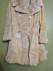 Early 20th Century Swedish Ranch Mink White Yellow Fur Coat Ladies Deanne Fasold