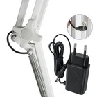 Foldable Floor Standing Magnifier Lamp 10x Glass Lens With Light For Beauty